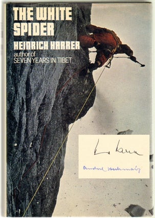 Item #11661 The White Spider, The Story of the North Face of the Eiger [SIGNED]. Heinrich Harrer