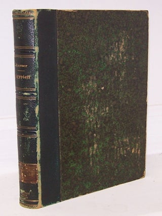 Item #12750 Egypten einst und jetzt. Friederich Kayser