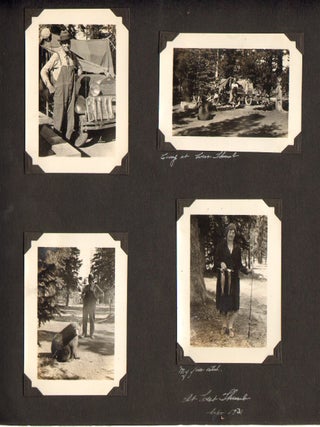 Photo Album Documenting a Trip Through South Dakota, Wyoming, Colorado, and Utah, 1931