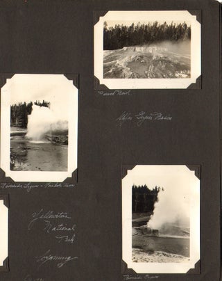 Photo Album Documenting a Trip Through South Dakota, Wyoming, Colorado, and Utah, 1931