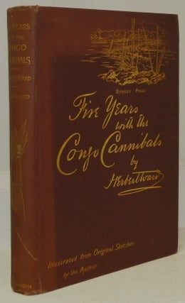 Item #13090 Five Years with the Congo Cannibals. Herbert Ward, D. D. Bidwell