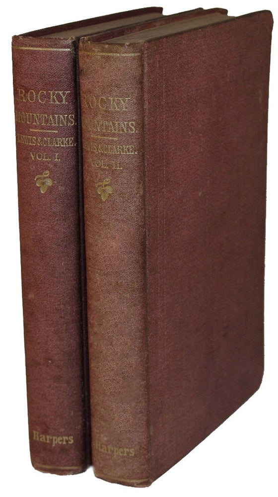 Item #14028 History of the Expedition Under the Command of Captains Lewis and Clarke to the Sources of the Missouri, thence Across the Rocky Mountains and Down the River Columbia to the Pacific Ocean....Prepared for the press by Paul Allen, Revised and Abridged by the Omission of Unimportant Details, With an Introduction and Notes by Archibald M'Vickar. Meriwether Lewis, William Clark, Paul Allen, Archibald M'Vickar, Revision.