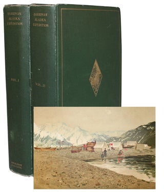 Item #14037 Harriman Alaska Expedition, Alaska, Volume I: Narrative, Glaciers, Natives; Volume...