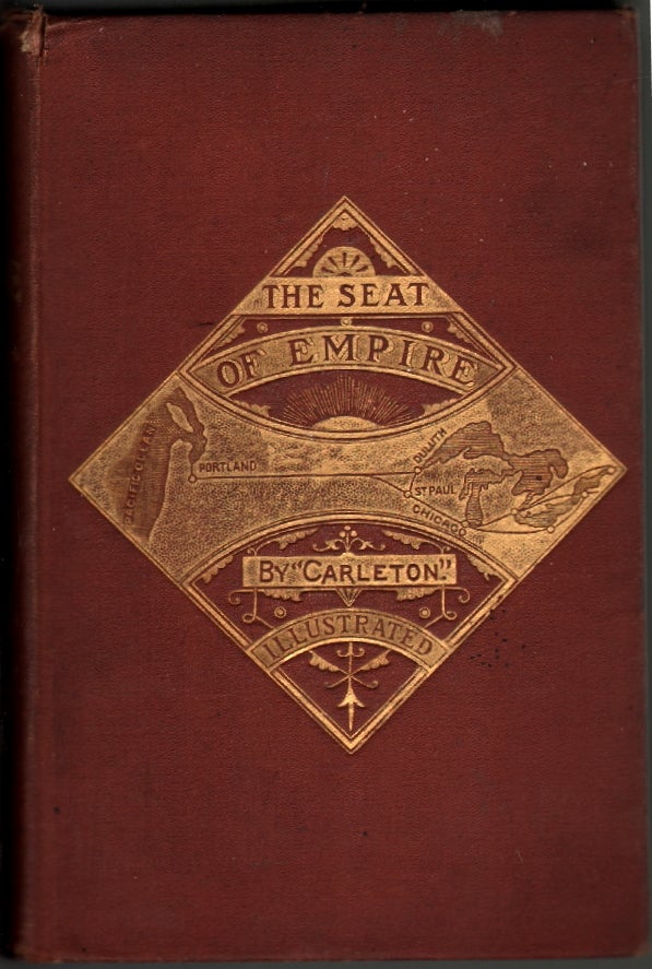 Item #14054 The Seat of Empire. WESTERN TRAVEL, Charles Carleton Coffin.