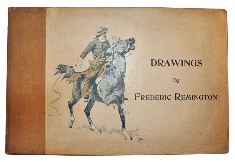 Item #14071 Drawings. Frederic Remington, Owen Wister, Preface.