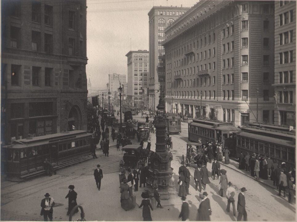 San Francisco California, Site of the proposed Panama-Pacific
