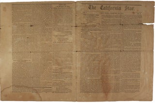 Item #14139 The California Star, Vol. 1, No. 7, February 20, 1847. CALIFORNIA, E. P. Jones