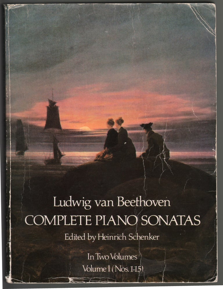 Item #14174 Ludwig van Beethoven, Complete Piano Sonatas, Volume I (Nos. 1-15) and Volume II (Nos. 16-32). Heinrich Schenker, Ludwig van Beethoven.