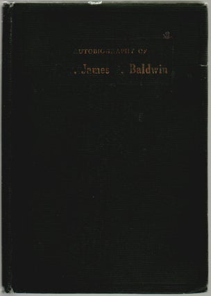 Item #14541 Autobiography of Rev. James G. Baldwin. Rev. James G. Baldwin