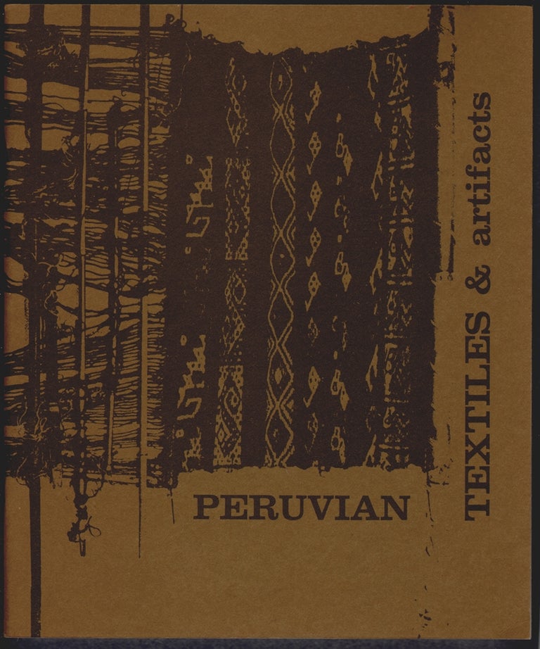 Item #14778 Peruvian Textiles and Artifacts. Ina VanStan, Introduction.