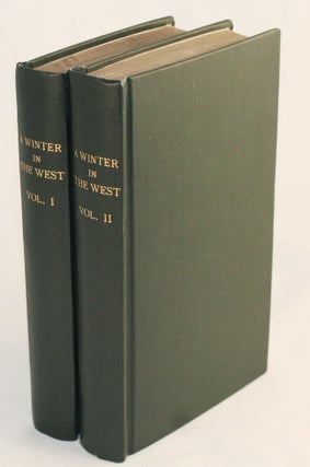 Item #14872 A Winter in the West, by a New-Yorker. TRAVEL, Charles Fenno Hoffman