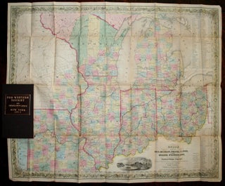 Item #14960 The Western Tourist, or Emigrant's Guide through the States of Ohio, Michigan,...