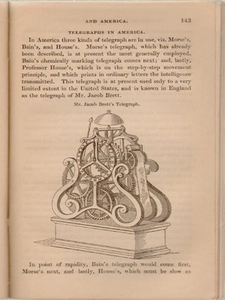 The Electric Telegraph, Its History and Progress