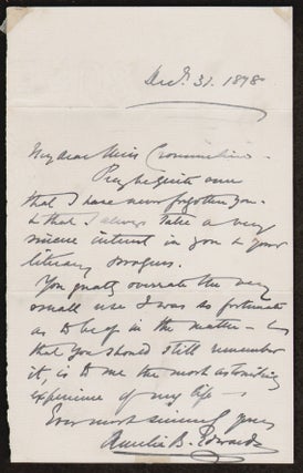 A Thousand Miles up the Nile [With Signed Letter from Edwards to Another Female Travel Writer]