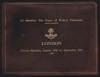 Item #15437 A Record of the Visit of the 1st Battalion, The Prince of Wales's Volunteers (South...