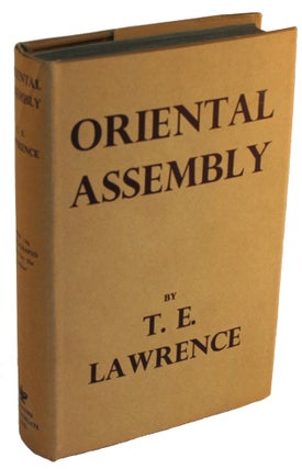Item #15964 Oriental Assembly. T. E. Lawrence, A. W. Lawrence