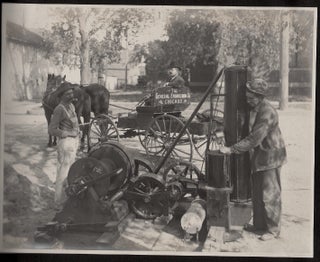 Item #16129 Photograph Album of an Early Twentieth Century Telephone Engineer, Documenting the...