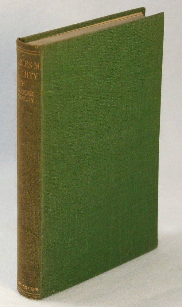 Item #17511 Charles M. Doughty, A Critical Study. Barker Fairley.