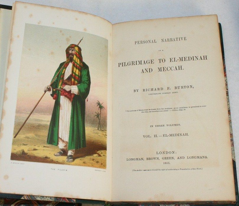 Personal Narrative Of A Pilgrimage To El-Medinah And Meccah | Richard F ...