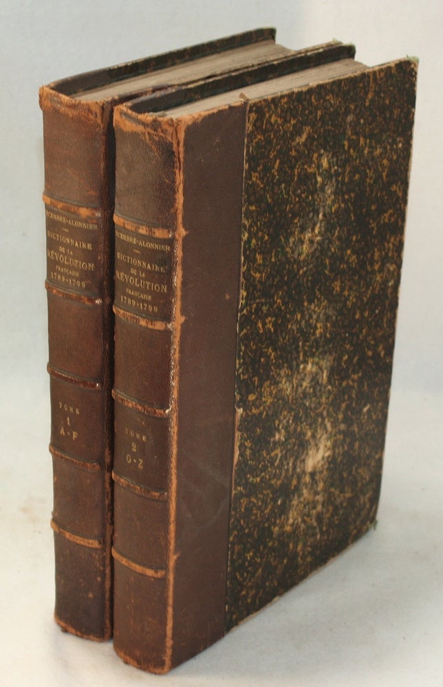 Item #18846 Dictionnaire de la Révolution française 1789-1799. Joseph Decembre, Edmund Allonier.