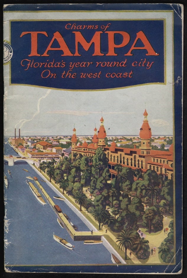 Item #19143 Charms of Tampa, Florida's Year Round City on the West Coast. FLORIDA.