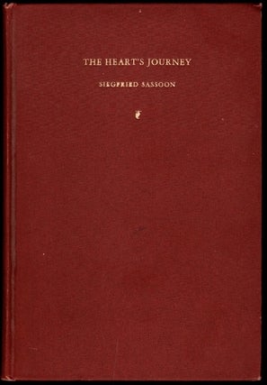 Item #1936 The Heart's Journey. Siegfried Sassoon