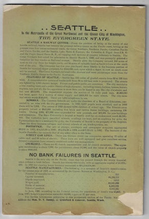 The Evergreen State Souvenir, Containing a Review of the Resources, Wealth, Varied Industries and Commercial Advantages of the State of Washington