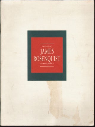 Paintings 1987, James Rosenquist, December 3-January 17