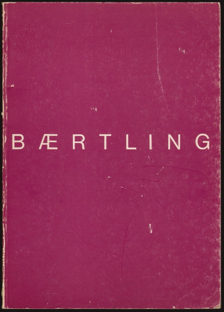 Item #1980 Baertling, 1911-1981, Den Öppna Formens Skapare, Creator of Open Form