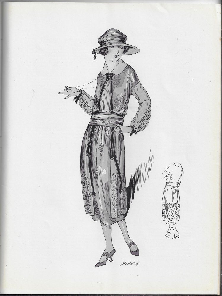 Item #19865 Woman's Institute Fashion Service, Fall & Winter 1920-1921, Prepared for the Exclusive Use of the Woman's Institute Course in Dressmaking and Designing. FASHION CORRESPONDENCE COURSE, Mary Brooks Picken.