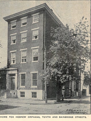 Item #19917 Pannonia Souvenir for the Benefit of the Home for Hebrew Orphans. JEWISH COMMUNITY...