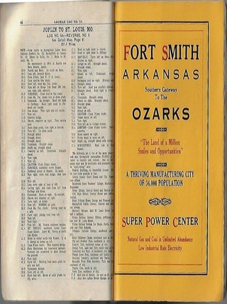 A Tourist Guide of the Ozarks, Season 1925