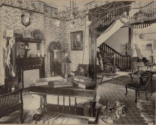 Collection of Large-Format Photographs Documenting the Interior of a Wealthy Home in San Antonio, ca. 1898
