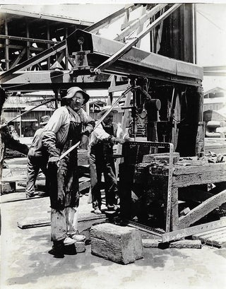 Collection of Photographs Documenting Ship Construction at the Port of Los Angeles by the Emergency Fleet Corporation, 1918