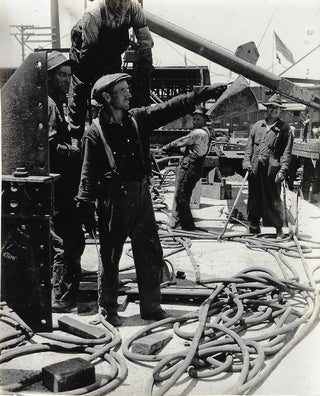 Collection of Photographs Documenting Ship Construction at the Port of Los Angeles by the Emergency Fleet Corporation, 1918