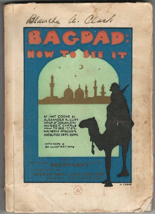 Item #19959 Bagdad: How to See It. IRAQ, Nat Cooke, Alexander Cury