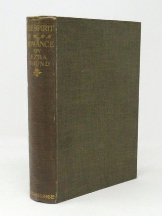 Item #19979 The Spirit of Romance, An Attempt to Define Somewhat the Charm of the Pre-Renaissance...