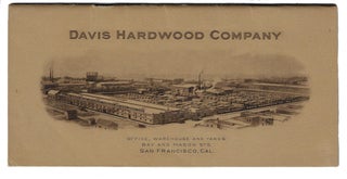 Item #20047 Davis Hardwood Company, A Select Line of Hardwood Lumber, Ship Timbers, Etc. Price...