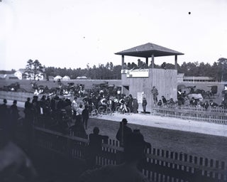 Collection of Glass Plate Negatives of Cyclists and Racing in Oxford County, Maine at the Height of the American Bicycle Craze