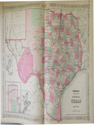 Johnson's New Illustrated Family Atlas of the World, with Physical Geography, and with Descriptions Geographical, Statistical, and Historical, Including the Latest Federal Census, A Geographical Index, and a Chronological History of the Civil War in America