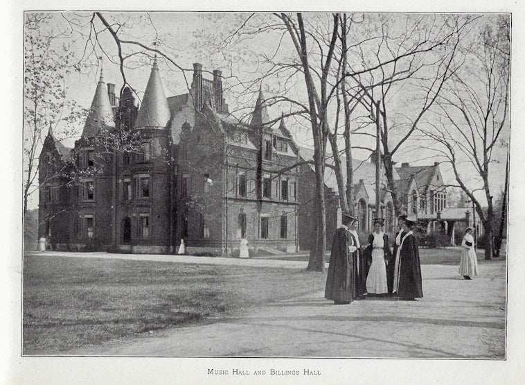 Item #20288 Wellesley College Views. Wellesley College.