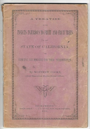 Item #20560 A Treatise on the Insects Injurious to Fruit and Fruit Trees of the State of...