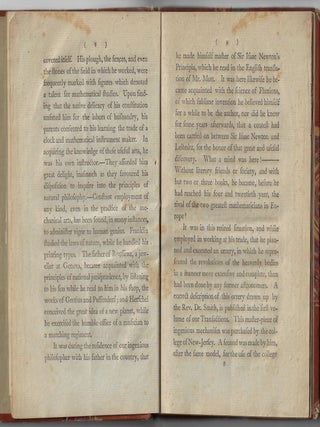 An Eulogium, Intended to Perpetuate the Memory of David Rittenhouse, Late President of the American Philosophical Society