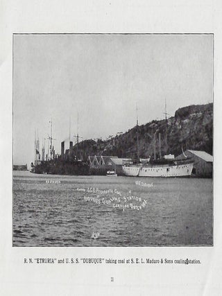 S.E.L. Maduro & Sons' Coaling Station at Curacao, Dutch West Indies