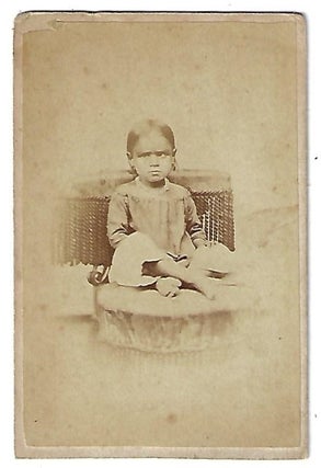 Item #20635 CDV Photograph of Frances Coryell. FOREIGN MISSIONS