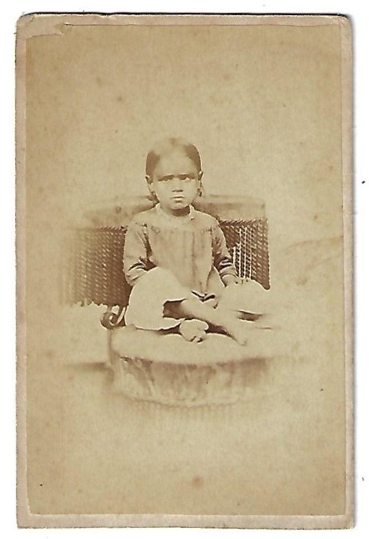 Item #20635 CDV Photograph of Frances Coryell. FOREIGN MISSIONS.