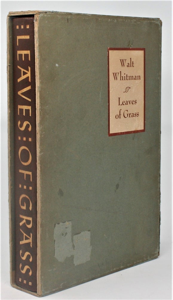 Item #20644 Leaves of Grass. Walt Whitman.