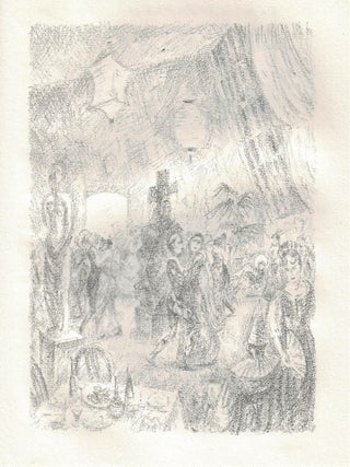 Das Buch der Nächte. Mit Lithographien von F. Ahlers-Hestermann. Drucke der Wahlverwandten. Zweiter Druck. Gegründet und geleitet von Erich Gruner