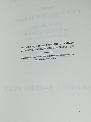 A Dictionary of American English on Historical Principles