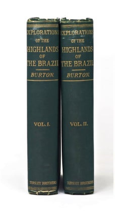 Item #20752 Explorations of the Highlands of the Brazil, With a Full Account of the Gold and...